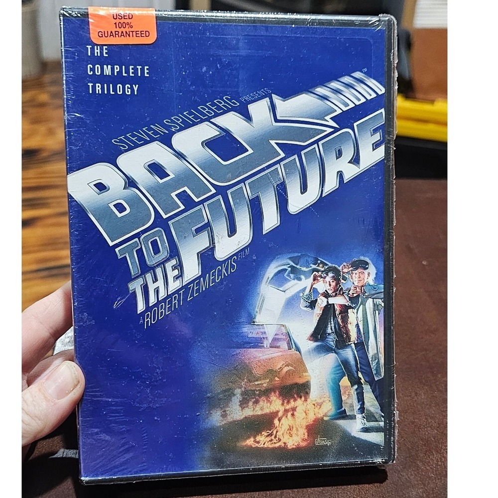 Back to the Future The Complete Trilogy DVD Set Steven Spielberg 3-Disc PG